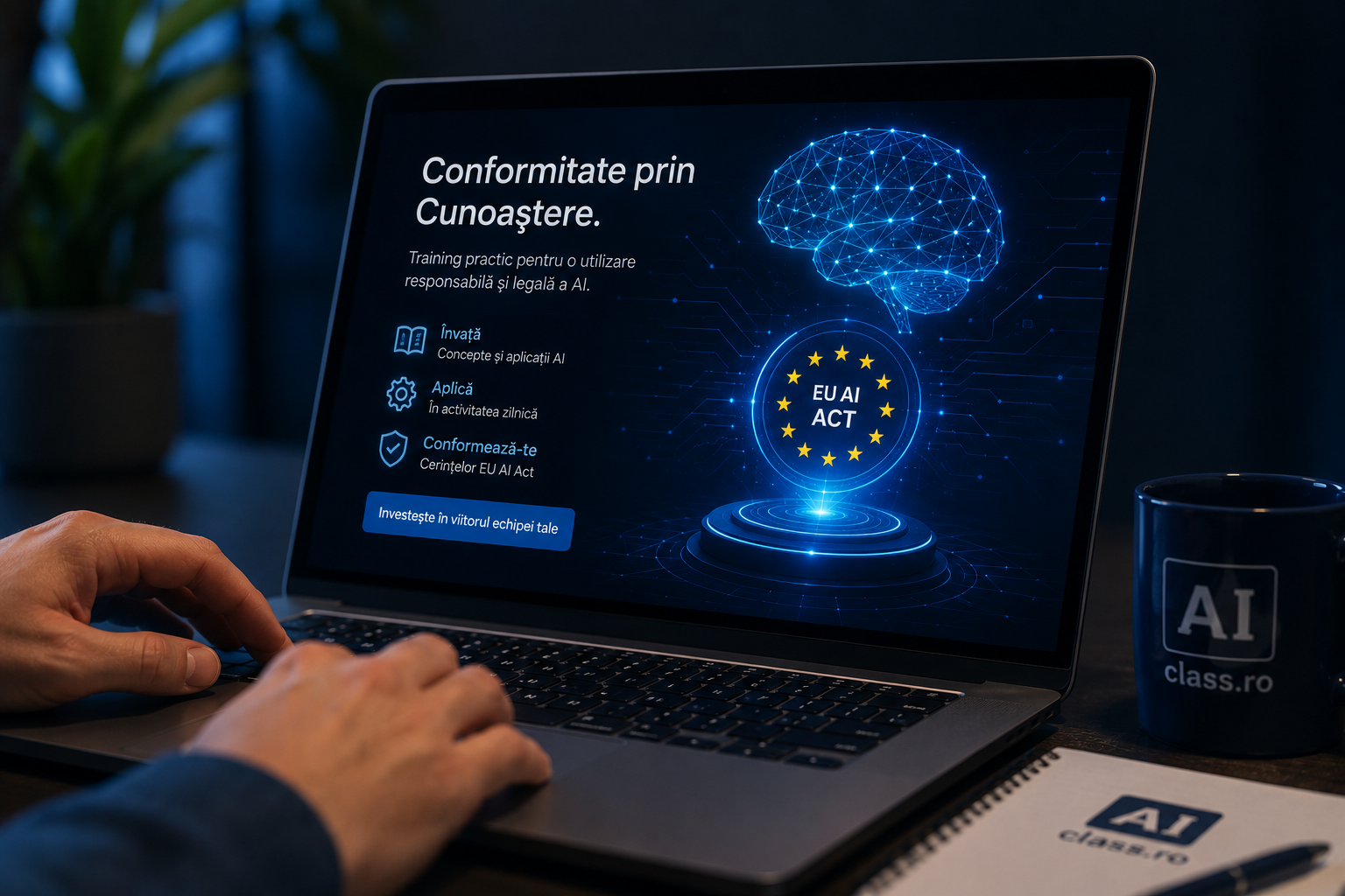 AIclass.ro training si guvernanta AI pentru companii